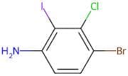 4-Bromo-3-chloro-2-iodoaniline