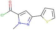 1-Methyl-3-thien-2-yl-1H-pyrazole-5-carbonyl chloride 97%