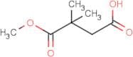 4-Methoxy-3,3-dimethyl-4-oxobutanoic acid