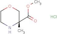 (R)-Methyl 3-methylmorpholine-3-carboxylate hydrochloride