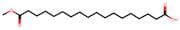 18-Methoxy-18-oxooctadecanoic acid
