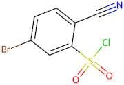 5-Bromo-2-cyanobenzenesulfonyl chloride