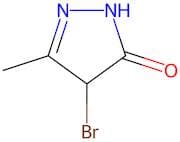 4-Bromo-3-methyl-1H-pyrazol-5(4H)-one