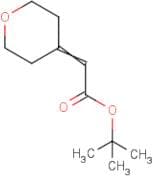 tert-Butyl 2-(tetrahydro-4h-pyran-4-ylidene)acetate