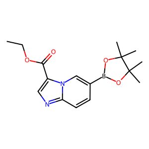 Ethyl 6-(4,4,5,5-tetramethyl-1,3,2-dioxaborolan-2-yl)imidazo[1,2-a]pyridine-3-carboxylate