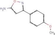 3-(4-Methoxyphenyl)isoxazol-5-amine