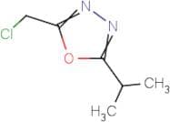 2-(Chloromethyl)-5-isopropyl-1,3,4-oxadiazole