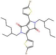 3,6-Bis(5-bromothiophen-2-yl)-2,5-bis(2-ethylhexyl)-2,5-dihydropyrrolo[3,4-c]pyrrole-1,4-dione