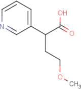 4-Methoxy-2-(pyridin-3-yl)butanoic acid