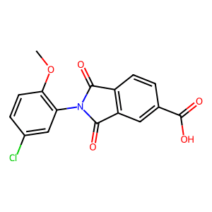 2-(5-Chloro-2-methoxyphenyl)-1,3-dioxoisoindoline-5-carboxylic acid