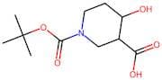 1-(tert-Butoxycarbonyl)-4-hydroxypiperidine-3-carboxylic acid
