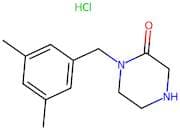 1-(3,5-Dimethylbenzyl)piperazin-2-one hydrochloride