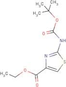 Ethyl 2-amino-1,3-thiazole-4-carboxylate, 2-BOC protected