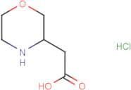 3-Morpholineacetic acid hydrochloride