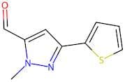1-Methyl-3-(thien-2-yl)-1H-pyrazole-5-carboxaldehyde