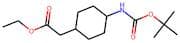 Ethyl 2-[4-(Boc-amino)cyclohexyl]acetate