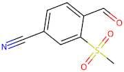 4-Formyl-3-(methylsulfonyl)benzonitrile