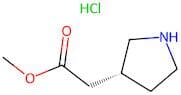 (R)-Methyl 2-(pyrrolidin-3-yl)acetate hydrochloride