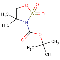 4,4-Dimethyl-1,2,3-oxathiazolidine 2,2-dioxide, N-BOC protected
