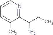 [1-(3-Methylpyridin-2-yl)propyl]amine