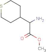 Amino(tetrahydro-thiopyran-4-yl)acetic acid methyl ester