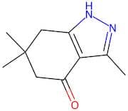 3,6,6-Trimethyl-1,5,6,7-tetrahydro-4h-indazol-4-one
