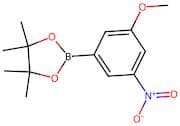 2-(3-Methoxy-5-nitrophenyl)-4,4,5,5-tetramethyl-1,3,2-dioxaborolane
