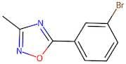 5-(3-Bromophenyl)-3-methyl-1,2,4-oxadiazole