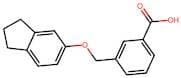 3-(((2,3-Dihydro-1H-inden-5-yl)oxy)methyl)benzoic acid