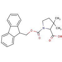 (R,S)-Fmoc-3,3-dimethyl-pyrrolidine-2-carboxylic acid