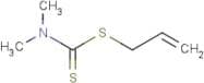 Dimethyldithiocarbamic acid allyl ester