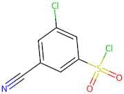 3-Chloro-5-cyanobenzene-1-sulfonyl chloride