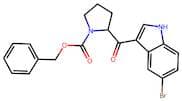 Benzyl 2-(5-bromo-1H-indole-3-carbonyl)pyrrolidine-1-carboxylate