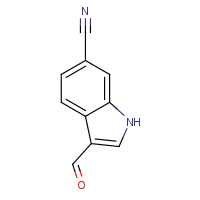3-Formyl-1H-indole-6-carbonitrile