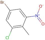 5-bromo-1-chloro-2-methyl-3-nitrobenzene