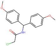 n-[bis(4-methoxyphenyl)methyl]-2-chloroacetamide