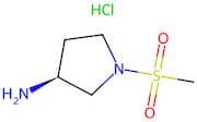 (S)-1-(Methylsulfonyl)pyrrolidin-3-amine hydrochloride