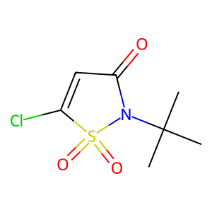 2-tert-Butyl-5-chloro-1,1-dioxoisothiazol-3(2H)-one