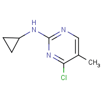 (4-Chloro-5-methyl-pyrimidin-2-yl)-cyclopropyl-amine