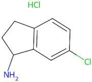 6-Chloro-2,3-dihydro-1H-inden-1-amine hydrochloride
