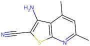 3-Amino-4,6-dimethyl-thieno[2,3-b]pyridine-2-carbonitrile