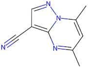 5,7-Dimethylpyrazolo[1,5-a]pyrimidine-3-carbonitrile