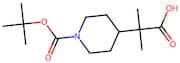2-(1-tert-Butoxycarbonyl-4-piperidyl)-2-methyl-propanoic acid