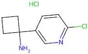 1-(6-Chloropyridin-3-yl)cyclobutanamine hydrochloride