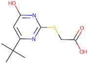 6-tert-Butyl-2-(carboxymethylthio)-4-hydroxypyrimidine