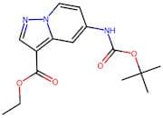 Ethyl 5-((tert-butoxycarbonyl)amino)pyrazolo[1,5-a]pyridine-3-carboxylate