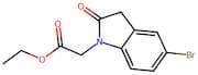 Ethyl 2-(5-bromo-2-oxoindolin-1-yl)acetate