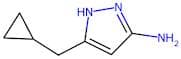 5-(Cyclopropylmethyl)-1H-pyrazol-3-amine