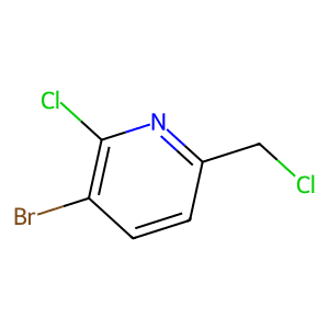 3-Bromo-2-chloro-6-(chloromethyl)pyridine