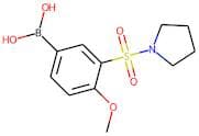 4-Methoxy-3-(pyrrolidin-1-ylsulphonyl)benzeneboronic acid